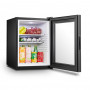 Mini vitrine réfrigérée - Noire - 40 Litres